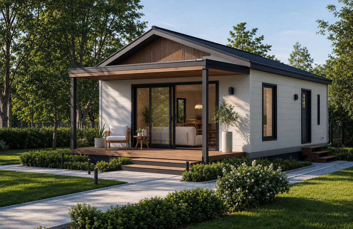 EM-40 prefabrik ev dış cephe